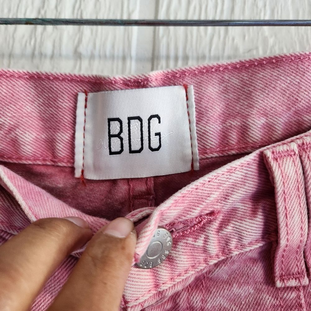 BDG Pink Womens Cowboy Jeans - Picture 3 of 7